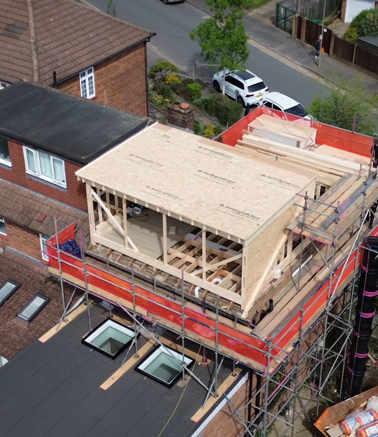 Structural roof & extension works