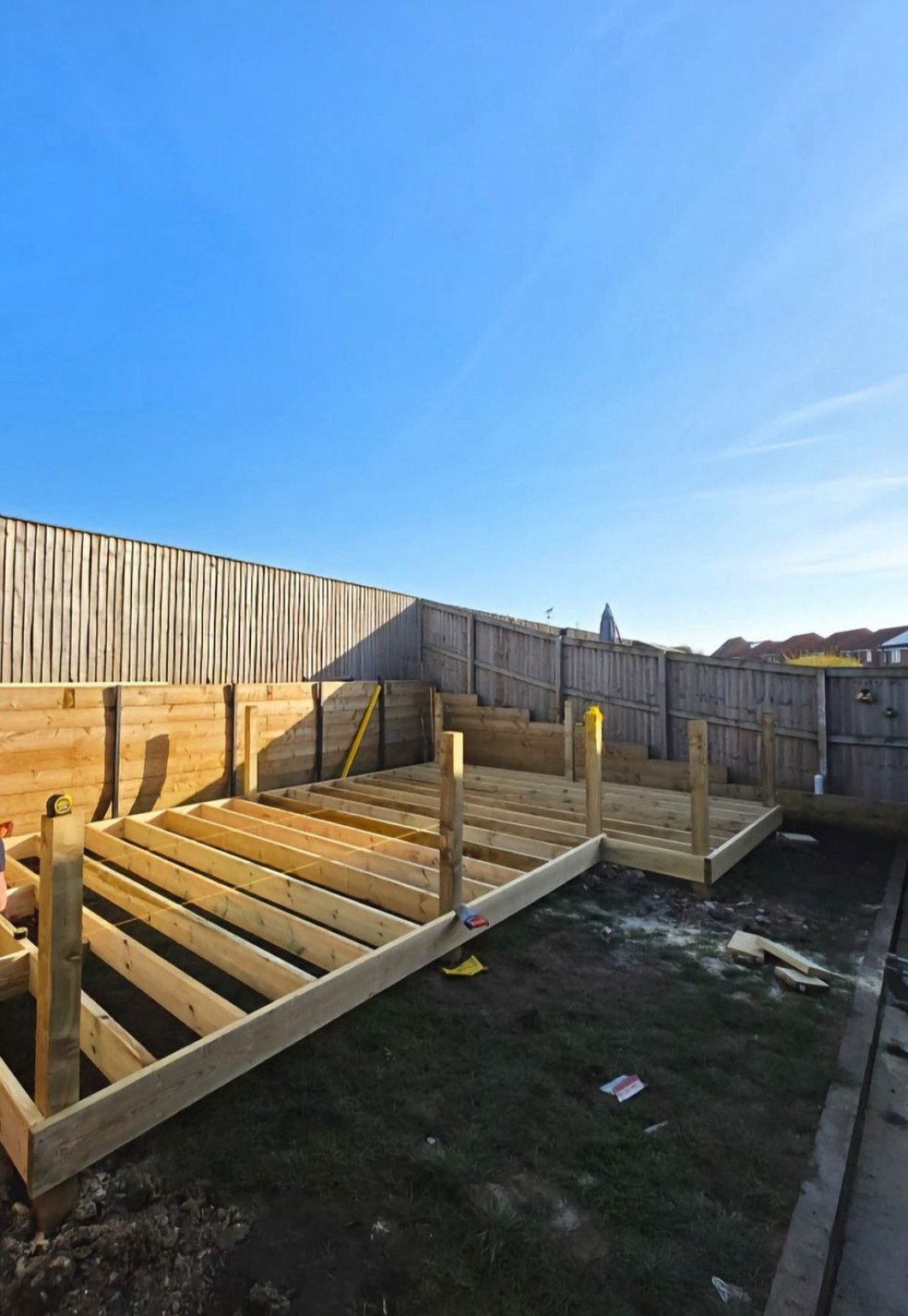 Garden Room Build project view 4